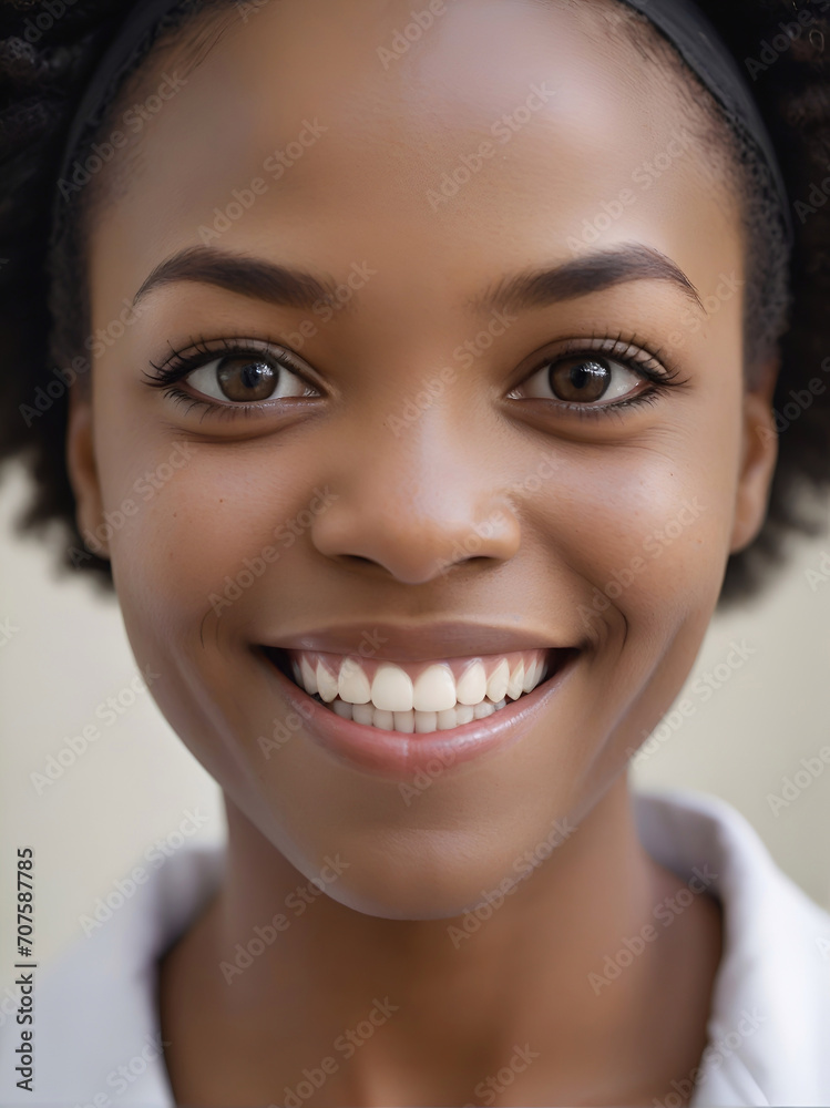 portrait of a woman smiling portrait of a woman smiling