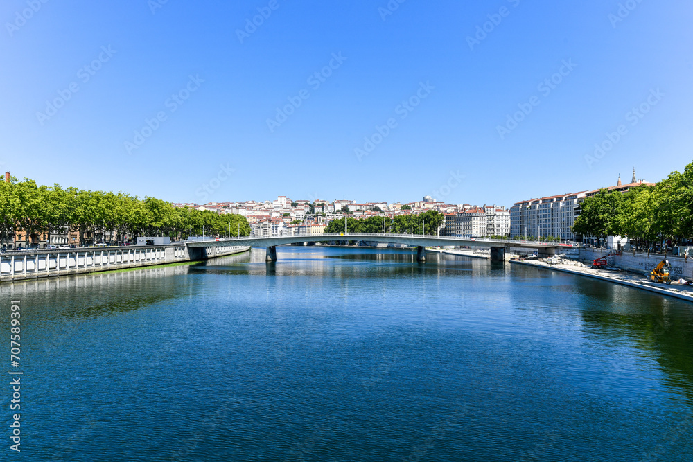 Alphonse Jouin Bridge - Lyon, France