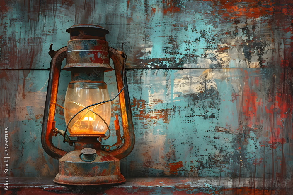 Vintage Boho Lamp (3:2)