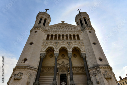 Basilica Notre Dame de Fourviere - Lyon, France