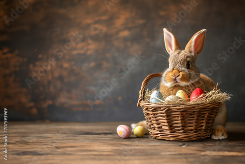 Bunny and Basket photo