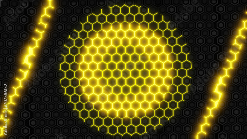 Honeycomb grate over light