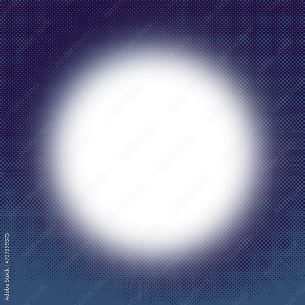 An abstract cut out halftone grunge texture transparent  frame design element.
