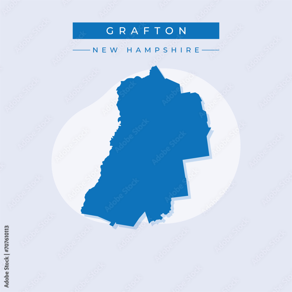 Vector illustration vector of Grafton map New Hampshire Vector illustration vector of Grafton map New Hampshire