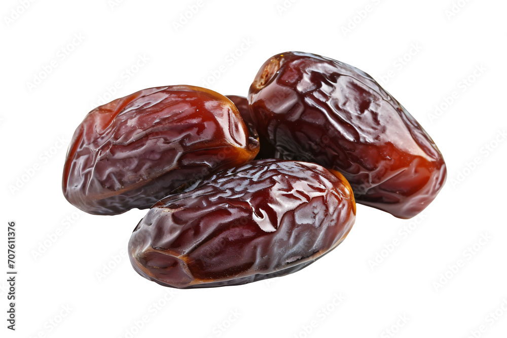 Dates fruits isolated on white background Dates fruits isolated on white background