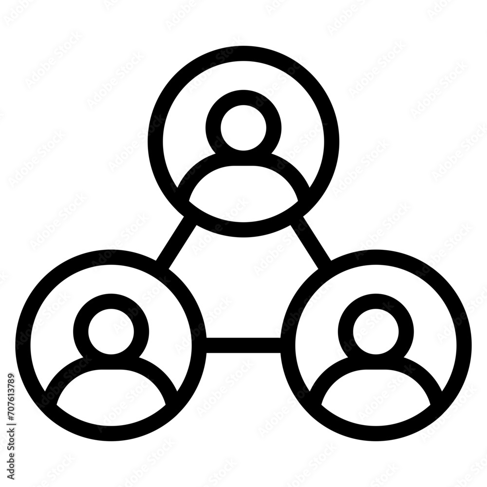 people network and connecting people icon people network and connecting people icon