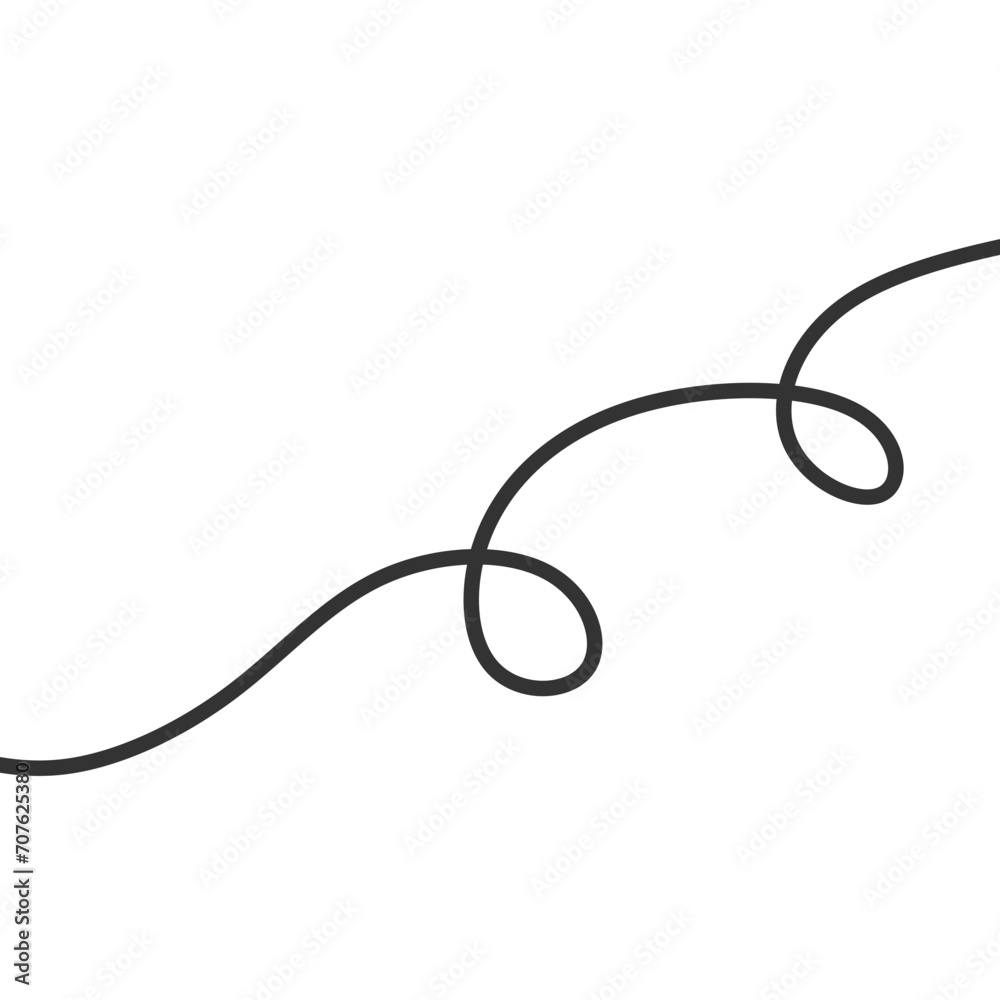 Hand Drawn Scribble Line Hand Drawn Scribble Line