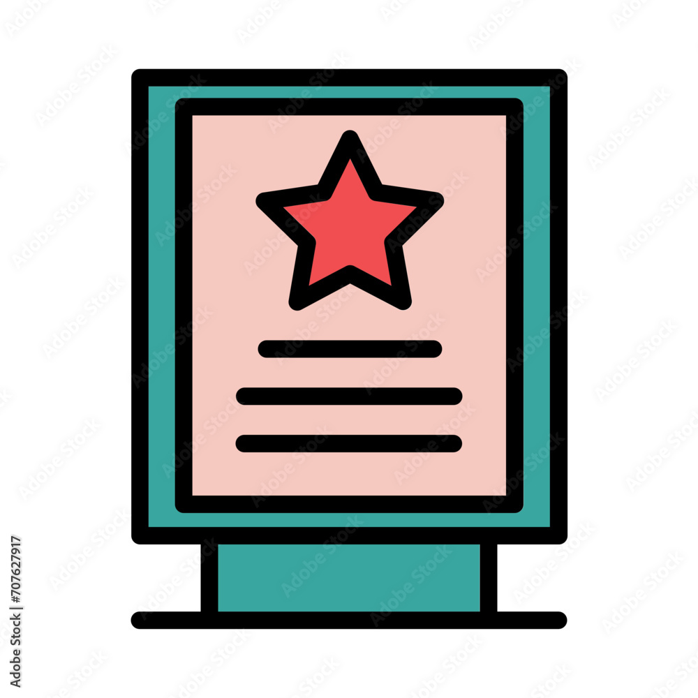 Advertisement Advertising Billboard Filled Outline Icon Advertisement Advertising Billboard Filled Outline Icon
