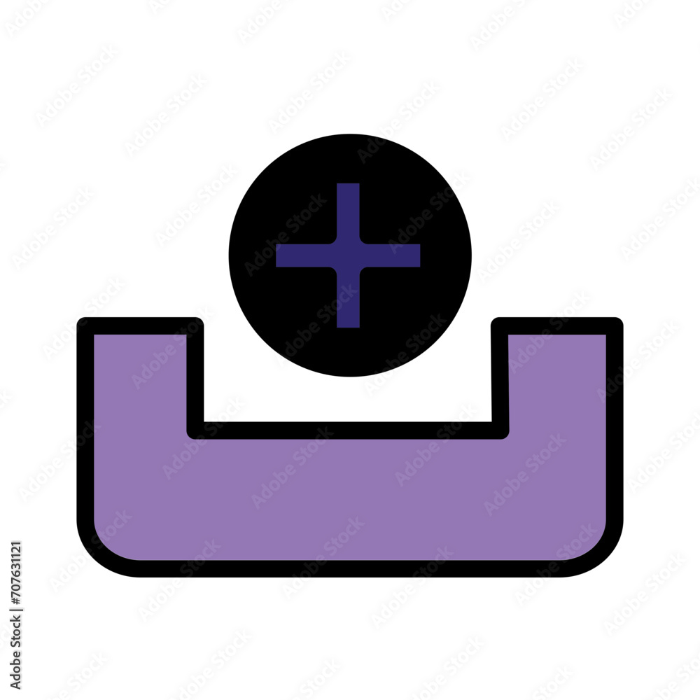 Obraz premium App Call Communication Filled Outline Icon