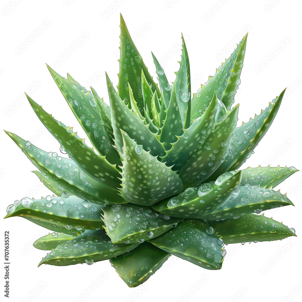 Aloe Vera Plant Isolated on Transparent or White Background, PNG Aloe Vera Plant Isolated on Transparent or White Background, PNG