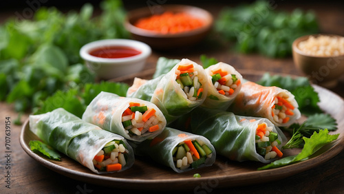 seasonal variations for vegetable spring rolls discuss how to adapt the fillings based on the availability of fresh, seasonal produce
