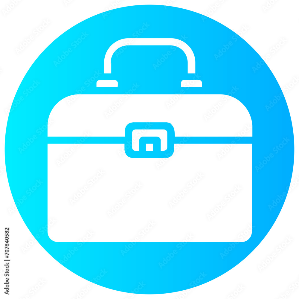 toolbox round solid icon toolbox round solid icon