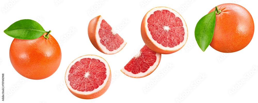 Grapefruit isolated on white background Grapefruit isolated on white background