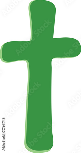 st. patrick's day letter lowercase t