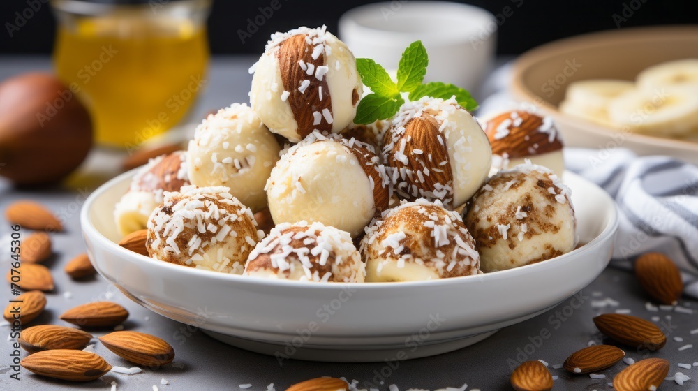 Protein banana balls.