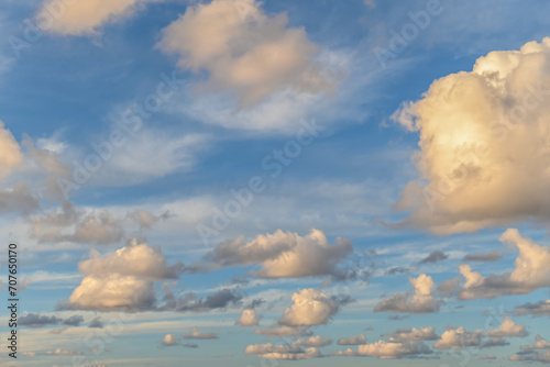 beautiful sky and clouds before sunset over the Mediterranean sea 8 © Михаил Шорохов