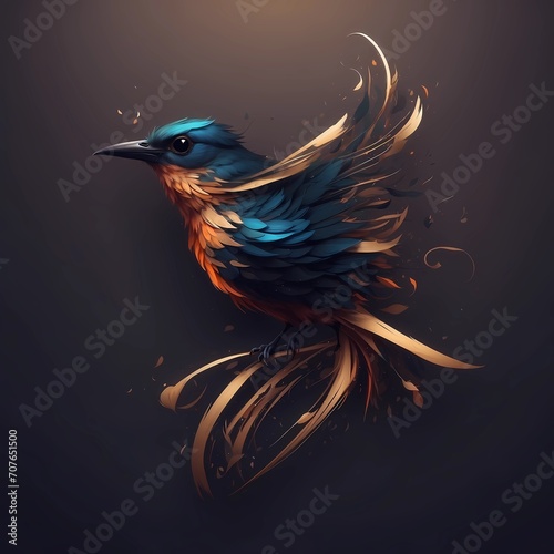 Illustration of a bird