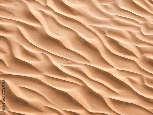 Abstract background of sand dune. Texture of sand dune. © wannasak