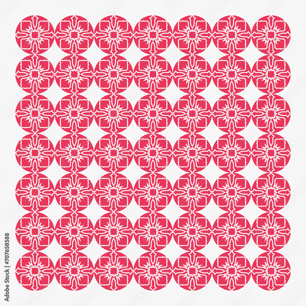 Seamless pattern with red flowers Seamless pattern with red flowers