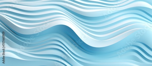 Beautiful futuristic Geometric background for your presentation. Textured intricate 3D wall  Blue tones
