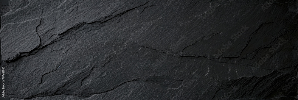 Dark grey black slate texture background. Black stone texture. Black granite slabs background	
 - obrazy, fototapety, plakaty 