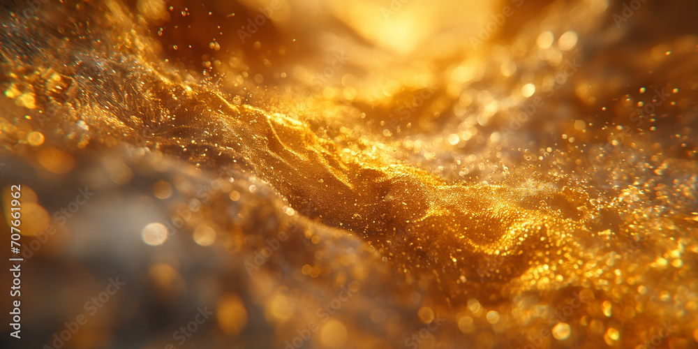 golden wave threads spreading across a surface in different shapes, simulation, high quality 3D render, amazing detail golden wave threads spreading across a surface in different shapes, simulation, high quality 3D render, amazing detail