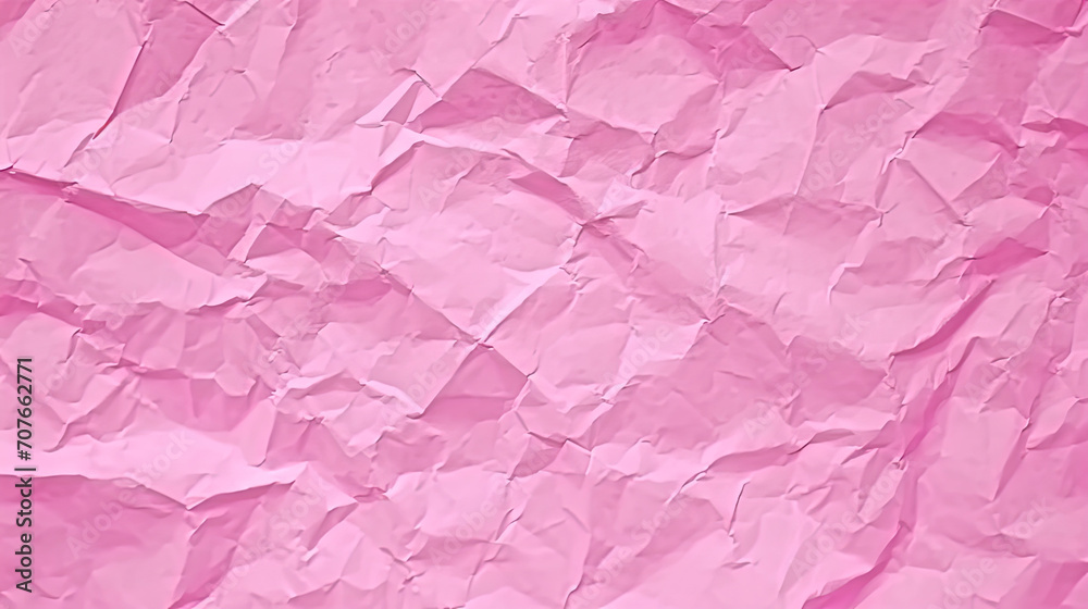 soft pink  crumple background, pink crumpled paper texture background