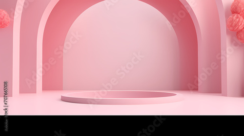 Vibrant Valentine's Day background with red hearts