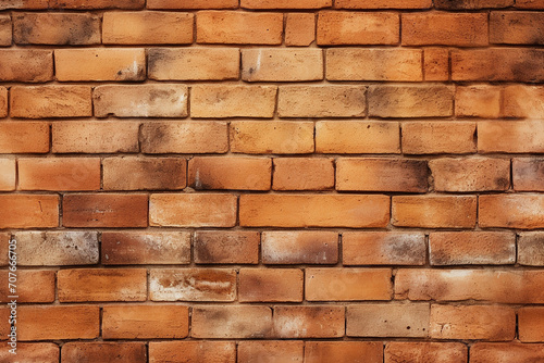   Vibrant Brickwork  Orange Brick Wall Texture Background 