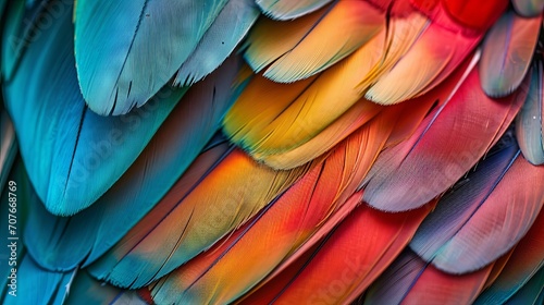 Feather Texture Background