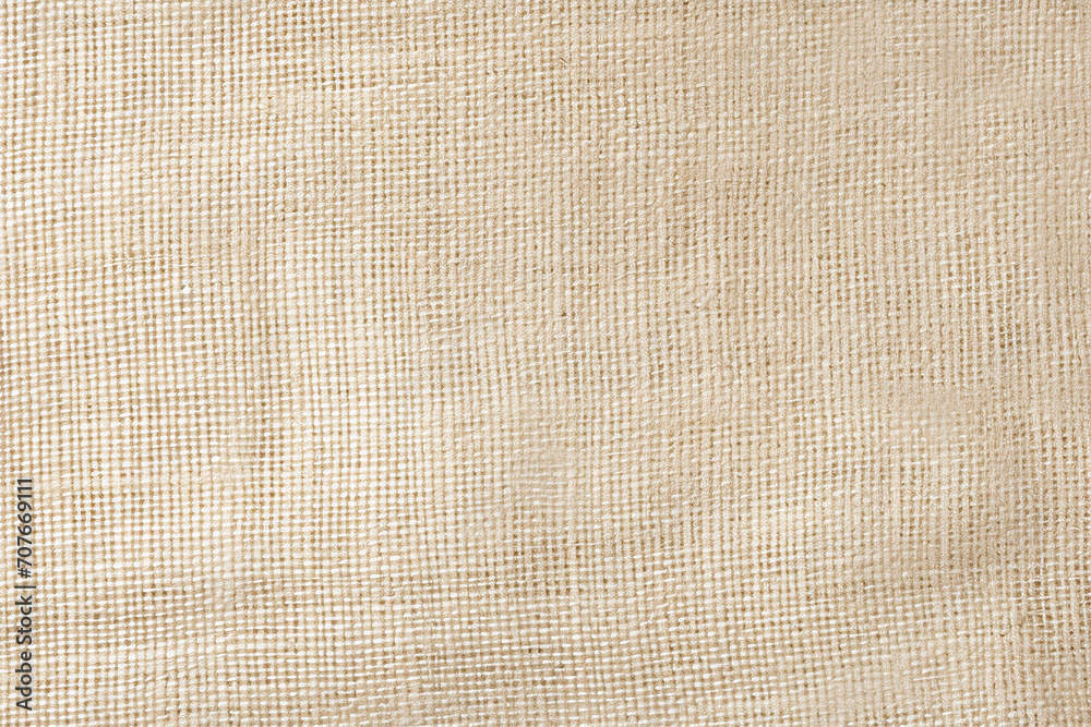 Fototapeta premium Jute Hessian Sackcloth Canvas Woven Texture