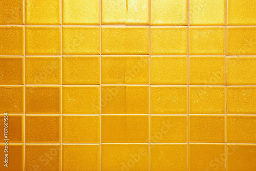  Gold Yellow Square Mosaic Tiles for Ceramic