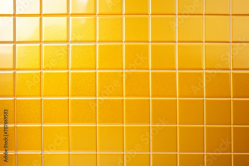  Gold Yellow Square Mosaic Tiles for Ceramic