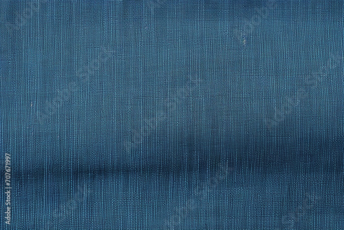 Soothing Blue: Closeup of Blue Fabric Texture for Background"