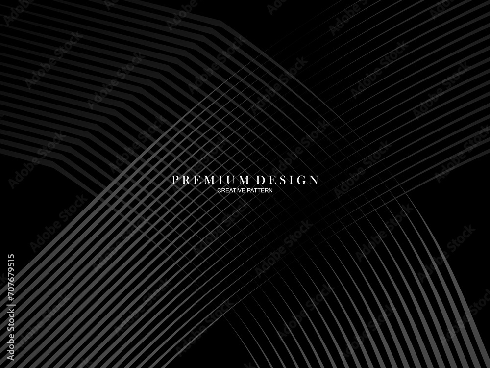 Abstract futuristic dark black background with waving design. Realistic 3d wallpaper with luxurious flowing lines. Elegant background for posters, websites, brochures, cards, banners, apps etc. Abstract futuristic dark black background with waving design. Realistic 3d wallpaper with luxurious flowing lines. Elegant background for posters, websites, brochures, cards, banners, apps etc.