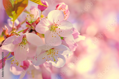 spring blossom background. 