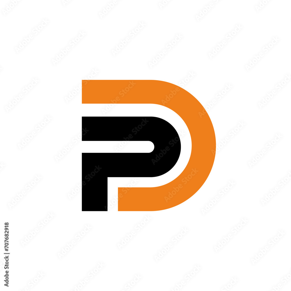 PD monogram logo PD monogram logo