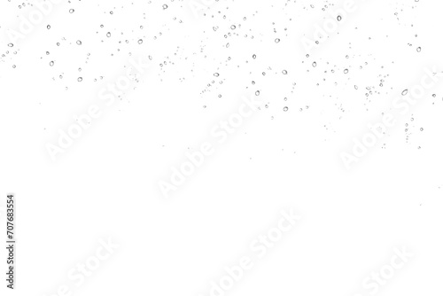 Water drops raindrops rainy mist small droplets drops on transparent transparent background