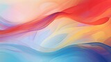 Watercolor painting of abstract shapes and colors on white background. Artistic and minimalist illustration for design projects.