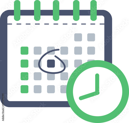 Timetable Flat Icon