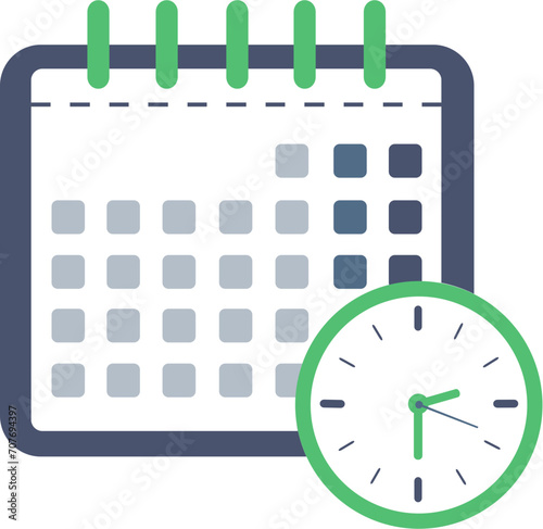 Timetable Flat Icon