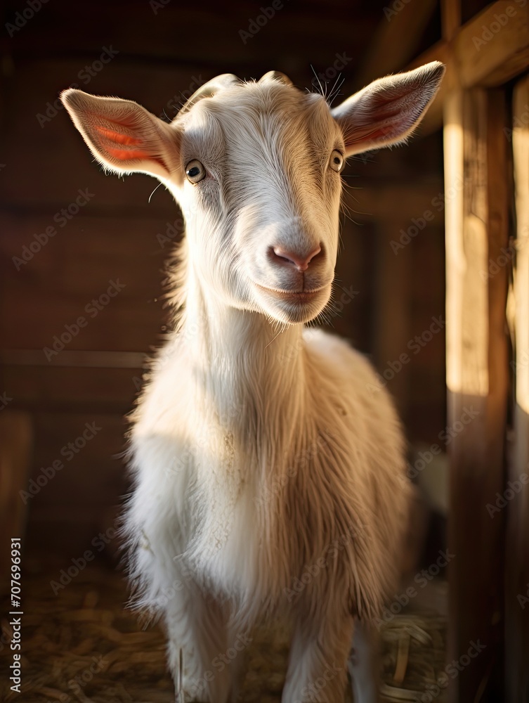 Country Farm: Alpine Goat, Animal Milk Photo Country Farm: Alpine Goat, Animal Milk Photo