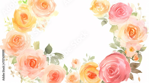 Flower composition background  decorative flower background pattern  floral border background