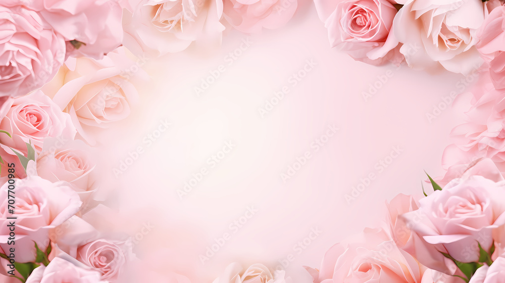 Flower composition background, decorative flower background pattern, floral border background Flower composition background, decorative flower background pattern, floral border background
