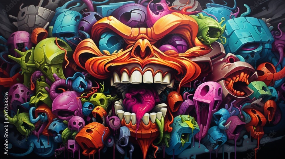 carnival mask on the wall carnival mask on the wall