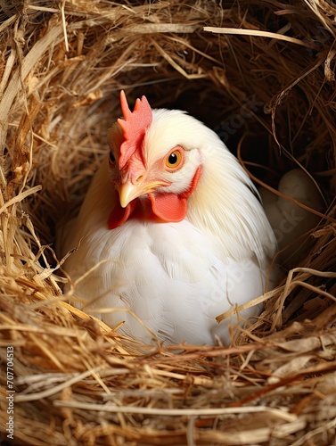 Chicken Delight: Captivating Nature Photography of Farm Animals and Fresh Eggs