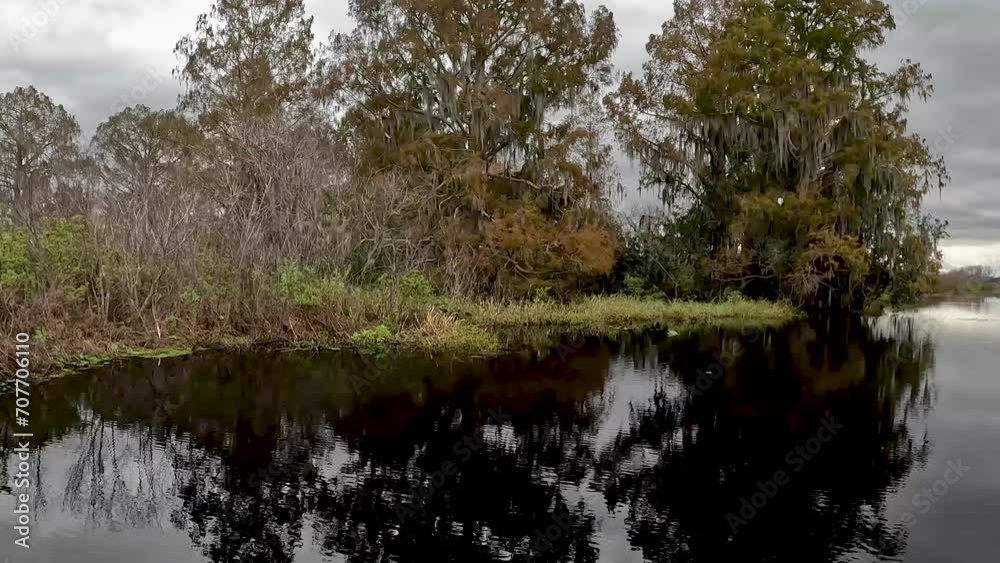 4k video of Lake Tohopekaliga near Kissimmee in Florida, USA 4k video of Lake Tohopekaliga near Kissimmee in Florida, USA