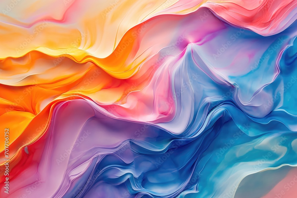 Abstract Colorful liquid Abstract Colorful liquid