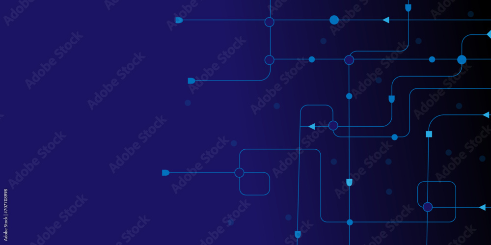 Technology lines and dots connection with triangle. Global networking and communication technology concept background. Big data visualization. Technology lines and dots connection with triangle. Global networking and communication technology concept background. Big data visualization.