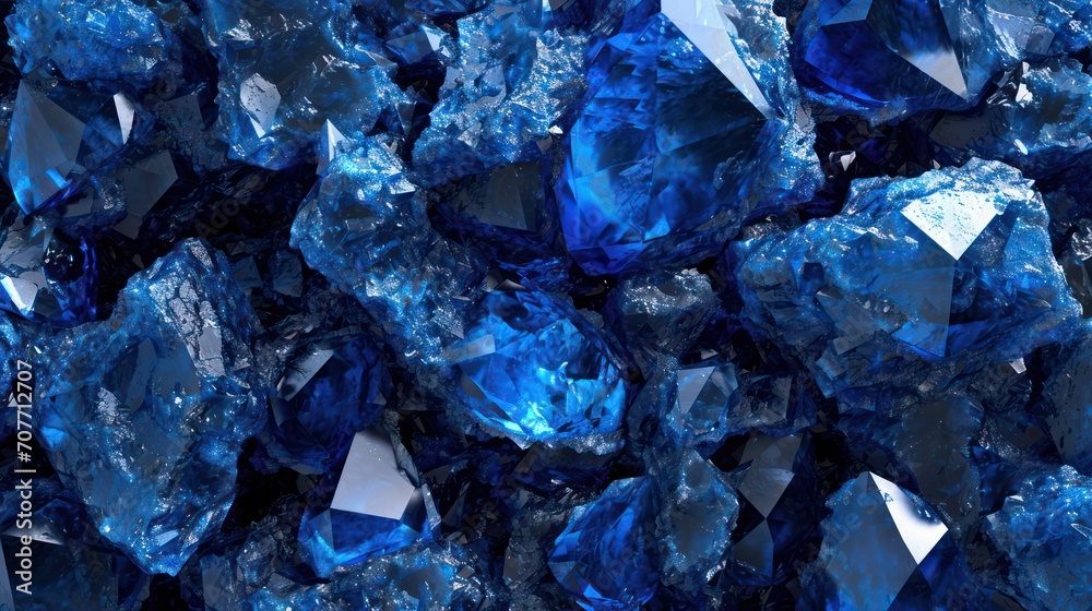 Blue Sapphire background with a radiant shine adds elegance to any design Blue Sapphire background with a radiant shine adds elegance to any design